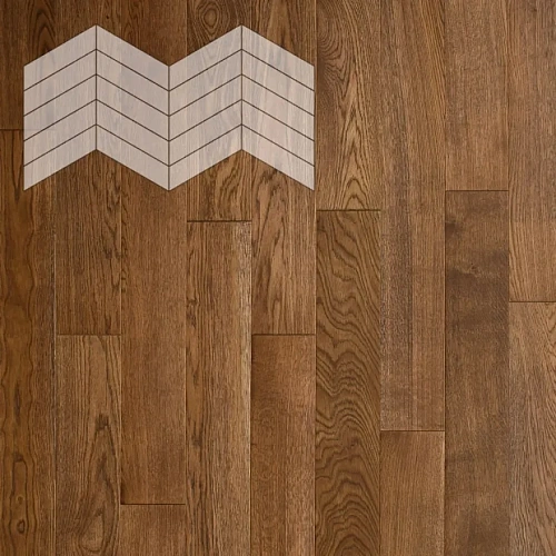 ДУБ СЕЛЕКТ ЛАЭРТ 60° ИНЖЕНЕРНАЯ ДОСКА LAB ARTE ФРАНЦУЗСКАЯ ЁЛКА CHEVRON для пола